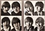 Beatles Original UK and US Official Fan Club Cards
