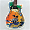 Tom Petty Signed Electric Guitar