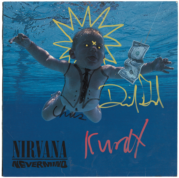 Nirvana Signed "Nevermind" Album