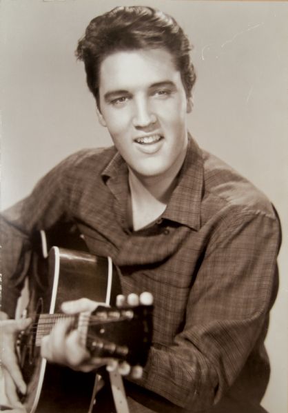 From The Bill Porter Collection: Three Large Elvis Presley Pictures