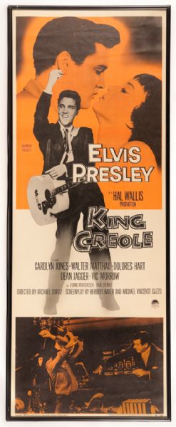 Elvis Presley Original "King Creole" Movie Poster