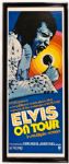 Elvis Presley Original "Elvis On Tour" Movie Poster