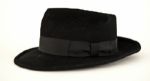 Elvis Presley Worn Black Fedora Hat