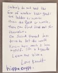 Kurt Cobain Handwritten and Signed Kurdt Letter