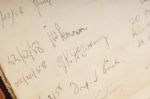 John Lennon and Paul McCartney Earliest Known Pair of Signatures, 1958