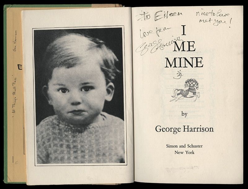 I, Me, Mine: Harrison, George: 9780811837934: Amazon.com: Books