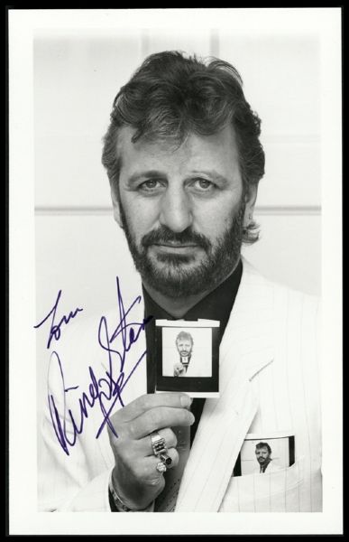 Ringo Starr Signed Photographs