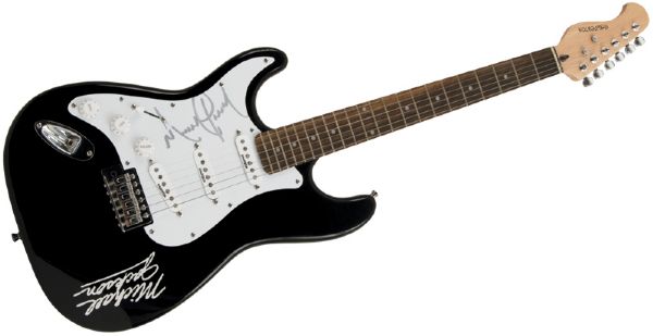 Michael Jackson Signed Electric Guitar