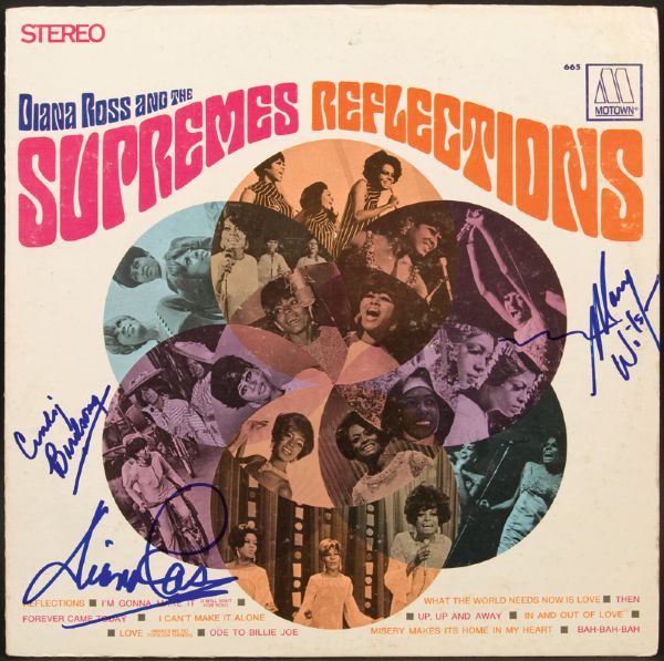 Diana Ross and The Supremes Signed "Classics" Album