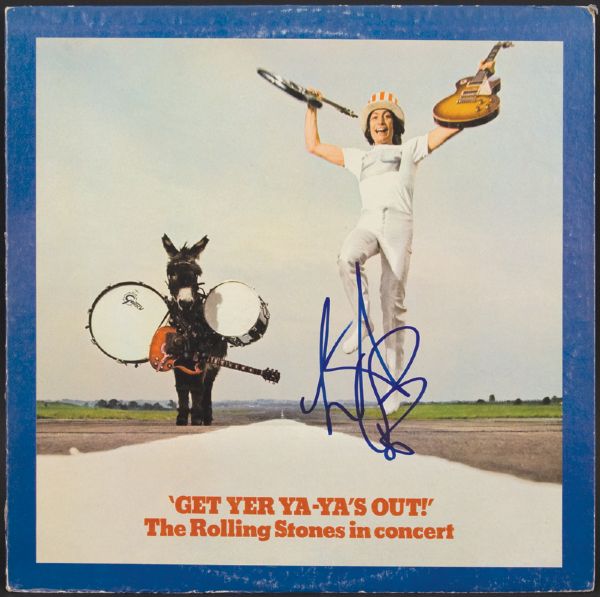Charlie Watts Signed Rolling Stones "Get Yer Ya-Yas Out" Album