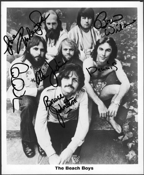 The Beach Boys Signed Photograph