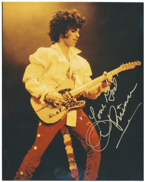Prince Signed Photograph