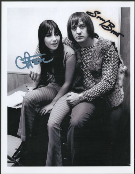 Sonny & Cher Signed Photograph