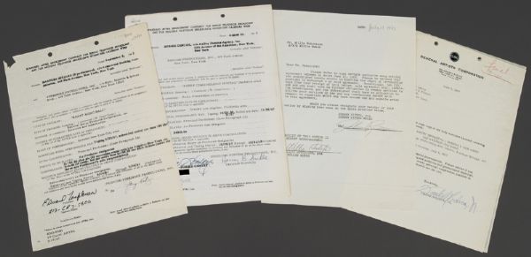 1967 Signed Contract Archive