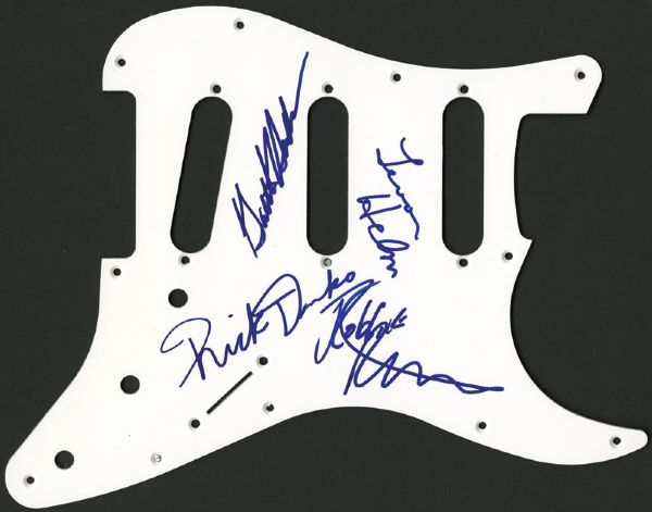 The Band Signed Pick Guard