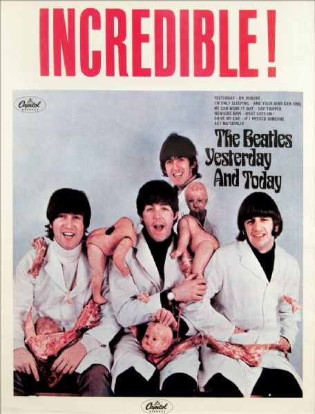The Beatles Yesterday and Today "Butcher Cover" Original Poster