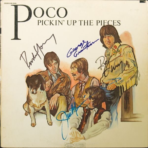 Poco Signed "Pickin Up The Pieces" Album