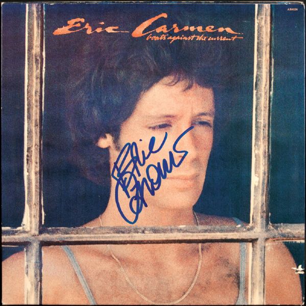 Eric Carmen Signed "Boats Against The Current" Album