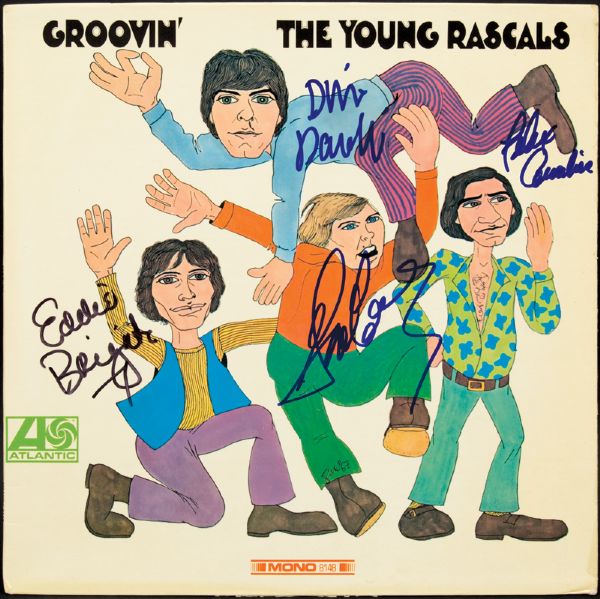 The Young Rascals Signed "Groovin" Album