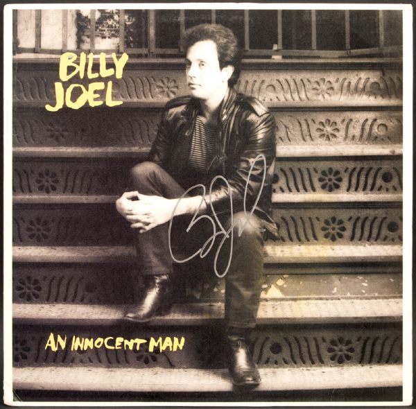 Billy Joel Signed "An Innocent Man" Album 