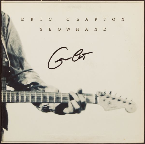 Eric Clapton Signed "Slowhand" Album