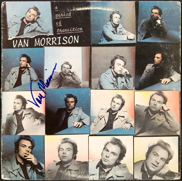 Van Morrison Signed "A Period of Transition" Album