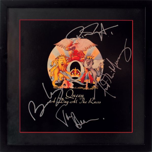 Queen Signed "A Day At The Races" Album