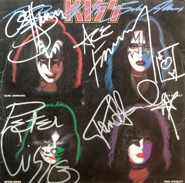 KISS Signed "The Best of the Solo Albums" Album