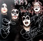 KISS Signed KISS Album