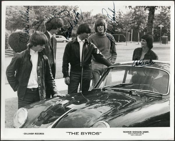 The Byrds Signed Photograph