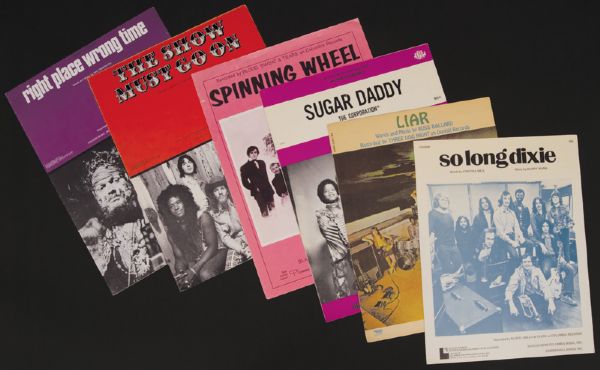 A Collection of Rock & Roll Sheet Music
