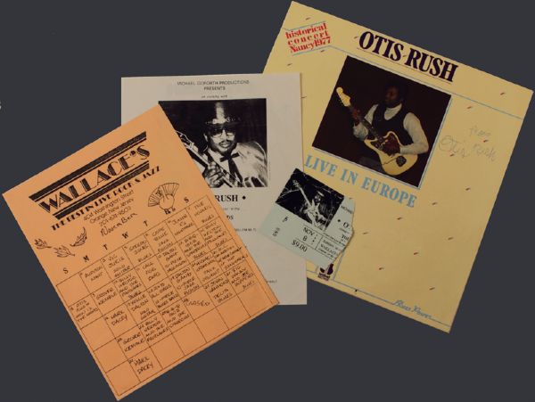 Otis Rush Signed Archive