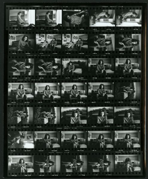 Jefferson Airplane and Rick Griffin Original Vintage Stamped Jim Marshall Contact Sheets