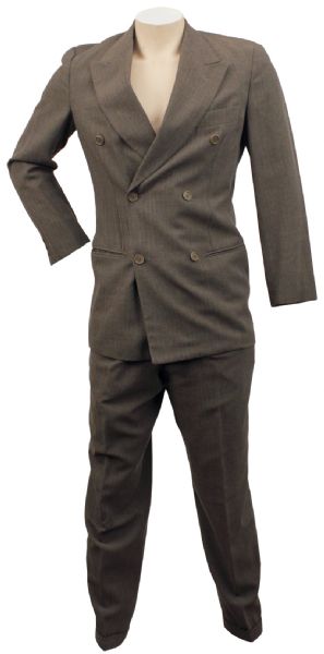 Eric Clapton Stage Worn Grey Armani Suit