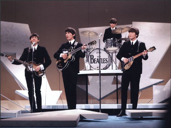Beatles February 1964 "Ed Sullivan Show" Photograph