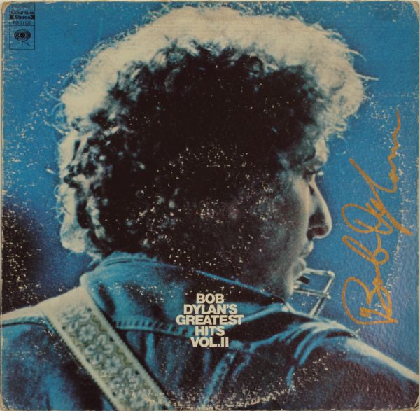 Bob Dylan Signed "Bob Dylans Greats Hits Vol. II" Album