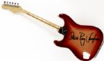 Stevie Ray Vaughan Stage Used and Signed Electric Guitar