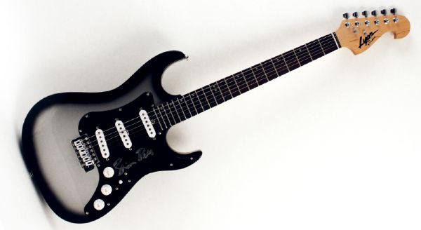 Weezer Brian Bell Signed Custom-Made Guitar