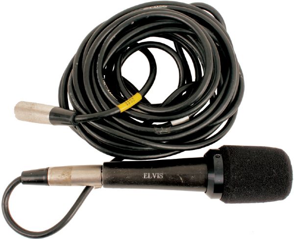 Elvis Presley Owned and Used Shure SM-57 Microphone