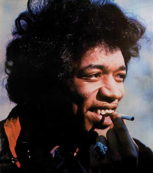 Jimi Hendrix Original "Smoking" Poster