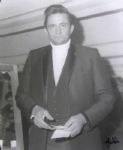 Johnny Cash 1968 Original Photograph Signed by John Rowlands