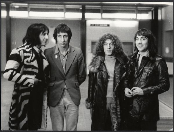 The Who 1971 Original Photograph by Friedham von Estorff