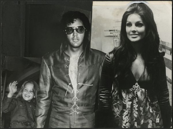 Elvis Presley Family Montage Original Photograph