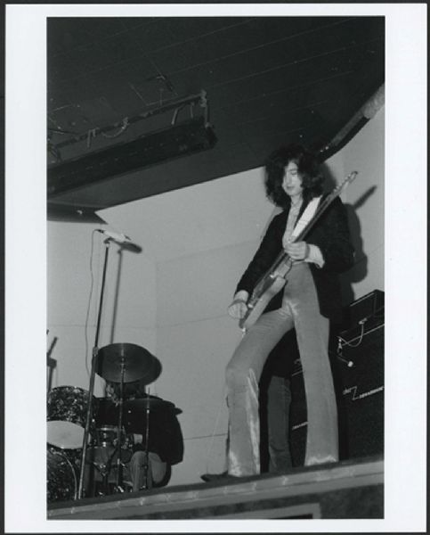 Led Zeppelin 1969 "Whiskey A Go-Go" Original Photograph