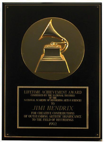 Jimi Hendrix Lifetime Achievement Grammy Award
