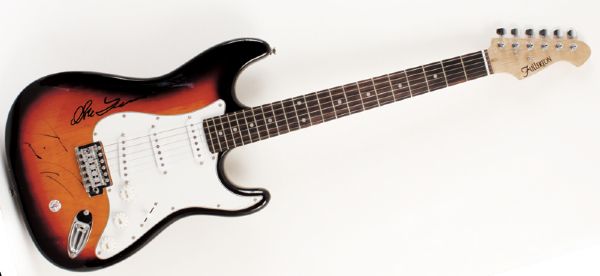 Ike & Tina Turner Signed Electric Guitar