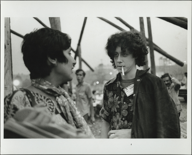 Lot Detail - Arlo Guthrie & Joan Baez at Woodstock Original Vintage ...