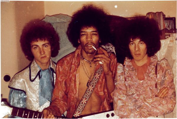 The Jimi Hendrix Experience Vintage Photograph
