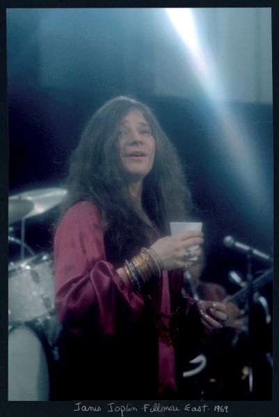 Janis Joplin Fillmore East 1969 Original Vintage Photograph 