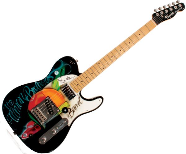 Gregg Allman Signed Electric Guitar